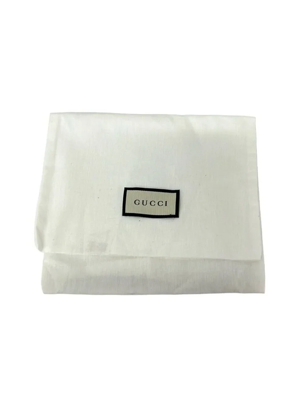 ★SOLD★ Gucci Bifold Wallet GG Pattern Beige Dark Brown Ivory Leather - Picture 6 of 6